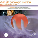 Cartel del curso Aula de Oncología Médica en control del dolor